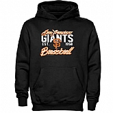 Men's San Francisco Giants Script Baseball Pullover Hoodie - Black,baseball caps,new era cap wholesale,wholesale hats